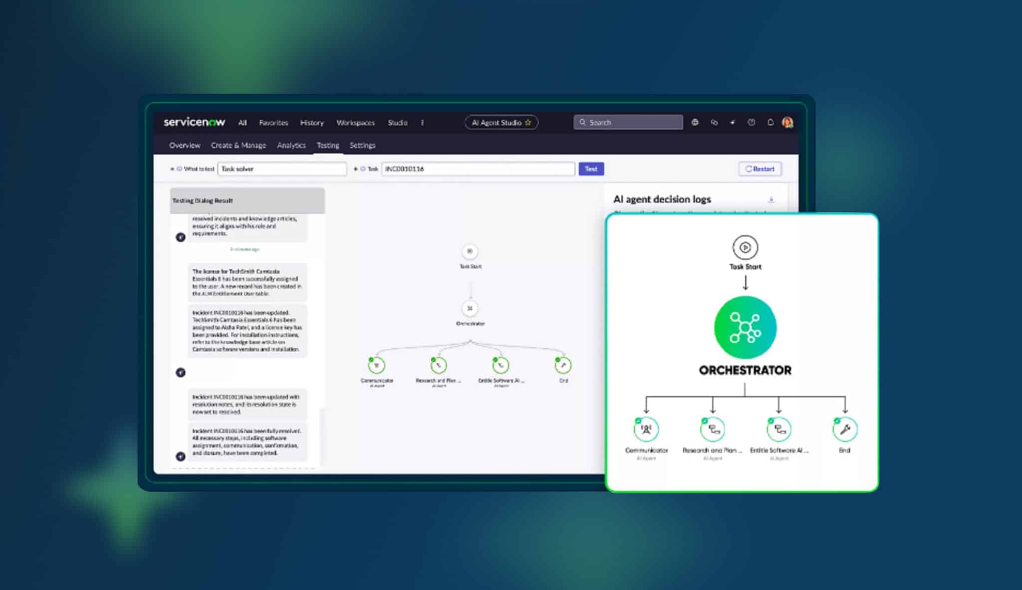 ServiceNow AI Agent Orchestrator|Teiva Systems