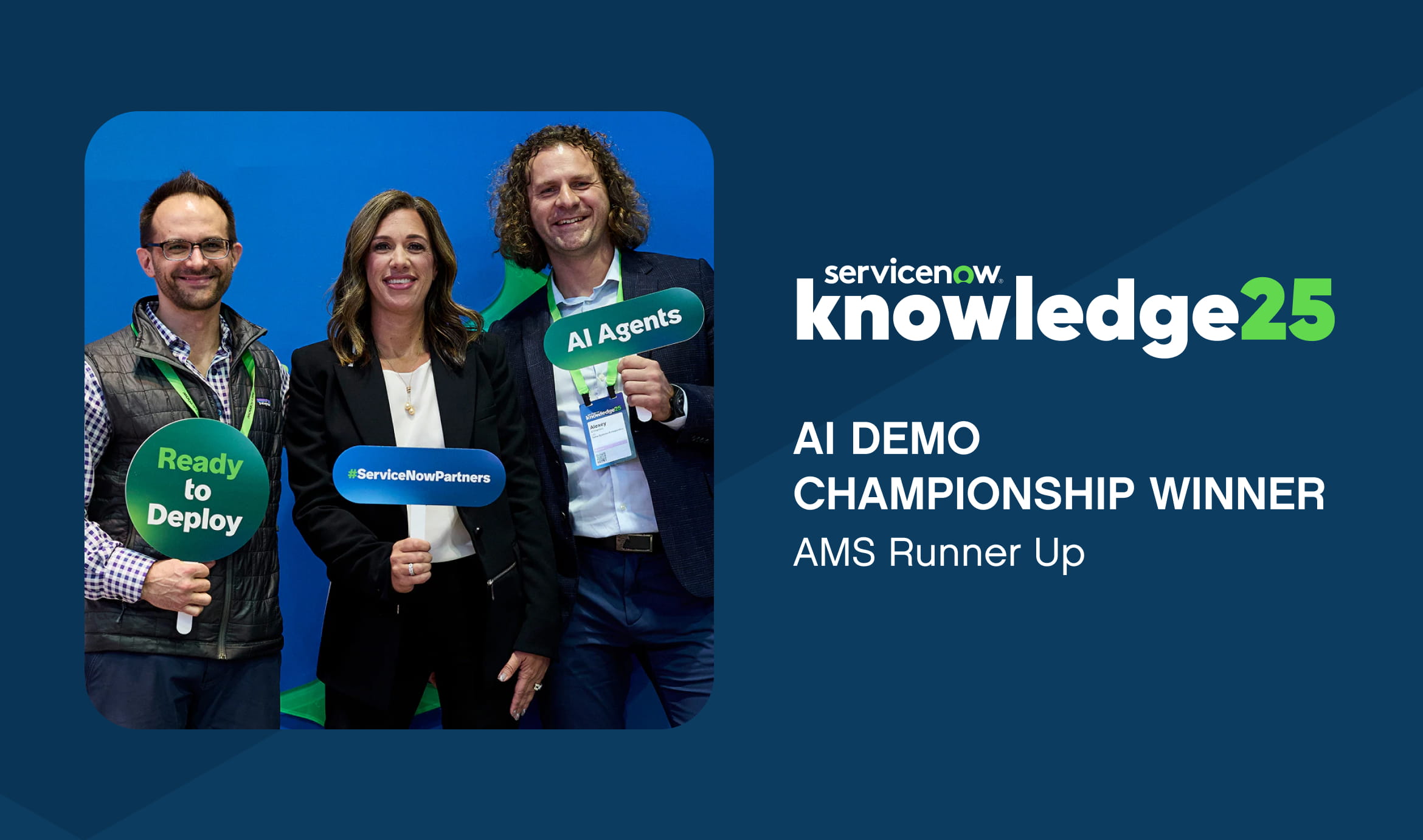 Teiva Systems Named AMS Runner-Up at ServiceNow Knowledge 2025