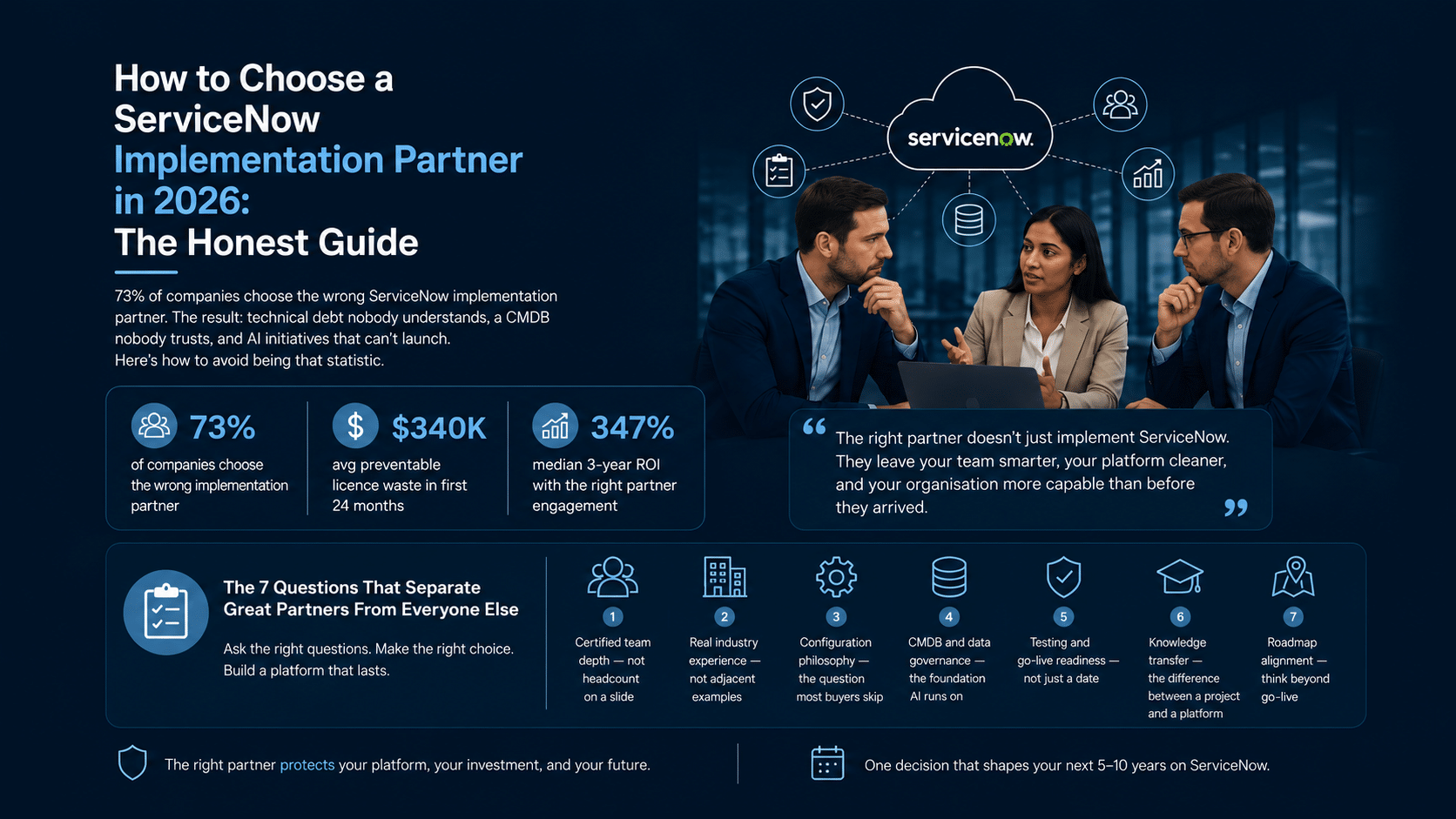 How to Choose a ServiceNow Implementation Partner in 2026