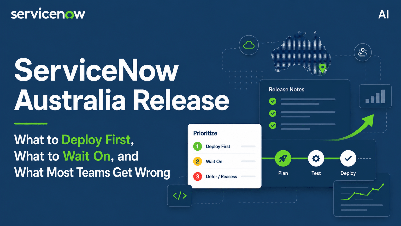 ServiceNow Australia Release: What to Deploy First